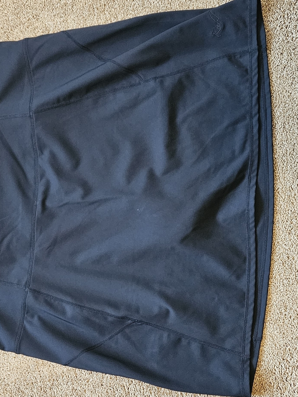 Kuhl Black Athletic A-Line Skort